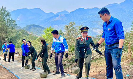 Tuổi trẻ lạng sơn: Chung tay xây dựng nông thôn mới