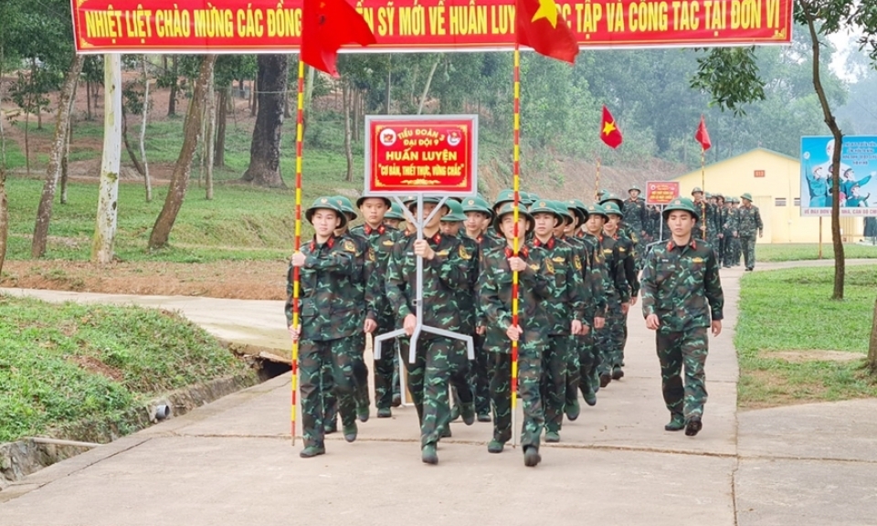 phòng: Thời hạn phục vụ tại ngũ trong thời bình là 24 tháng phù hợp với yêu cầu, nhiệm vụ của Quân đội