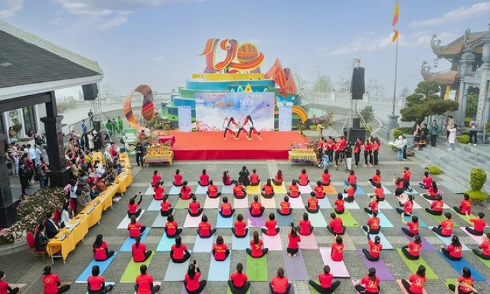 Festival Yoga mùa Xuân-Hướng đến sống khỏe, sống tích cực