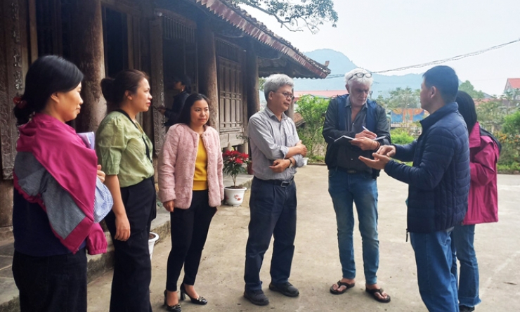 Đoàn công tác chuyên gia tư vấn UNESCO khảo sát một số điểm du lịch tiềm năng trên địa bàn tỉnh