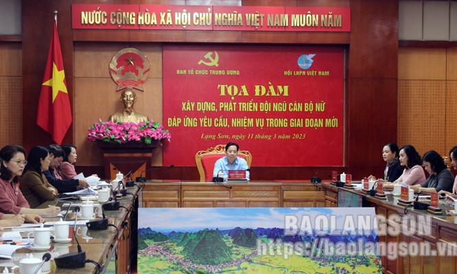 Tọa đàm “Xây dựng phát triển đội ngũ cán bộ nữ đáp ứng yêu cầu, nhiệm vụ trong giai đoạn mới”