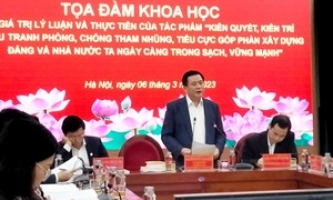 Tọa đàm khoa học - Giá trị lý luận và thực tiễn tác phẩm mới của Tổng Bí thư Nguyễn Phú Trọng