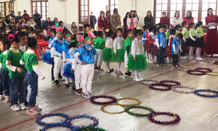 Tràng Định: 40 thí sinh tham gia Ngày hội giao lưu tiếng Anh cho trẻ mẫu giáo