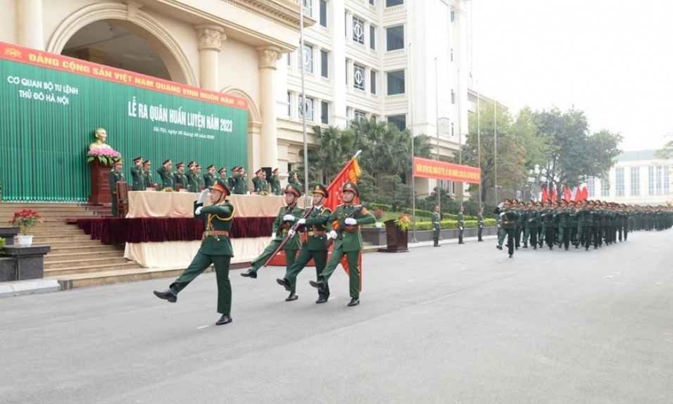 Toàn quân phấn đấu hoàn thành tốt nhiệm vụ huấn luyện