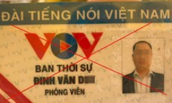 Tạm giữ lái xe giả danh phóng viên xin bỏ qua lỗi vi phạm giao thông