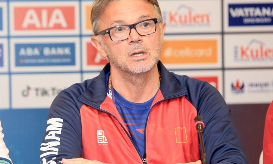 HLV Philippe Troussier: “U22 Việt Nam sẽ trình diễn thứ bóng đá tốt nhất tại SEA Games 32"