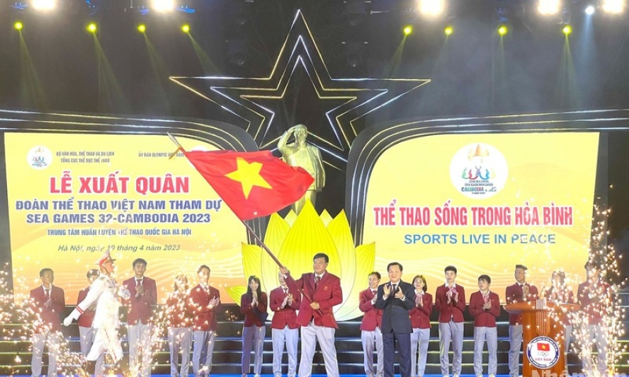 Đoàn thể thao Việt Nam xuất quân dự SEA Games 32: Nâng cao vị thế thể thao Việt Nam