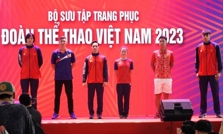 Đoàn thể thao Việt Nam công bố trang phục tại SEA Games 32