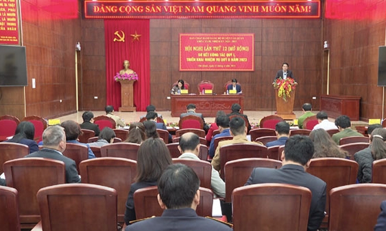 Ban Chấp hành Đảng bộ huyện Văn Quan triển khai nhiệm vụ quý II/2023