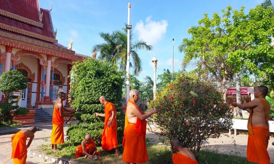 Sóc Trăng rộn ràng không khí Tết Chol Chnam Thmay của đồng bào Khmer