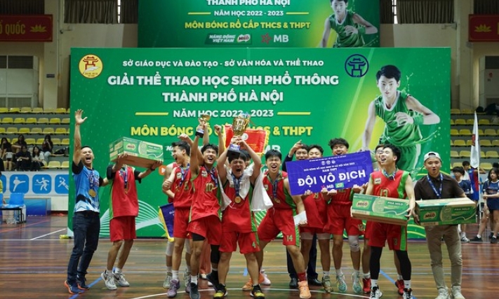 Sân chơi nuôi dưỡng đam mê, đẩy mạnh thể thao học đường