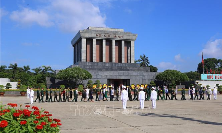 Tổ chức lễ viếng Chủ tịch Hồ Chí Minh vào ngày 19-5-2023