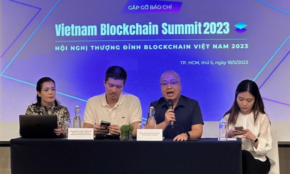 Hội nghị Thượng đỉnh Blockchain Việt Nam 2023 diễn ra từ 12-13/10