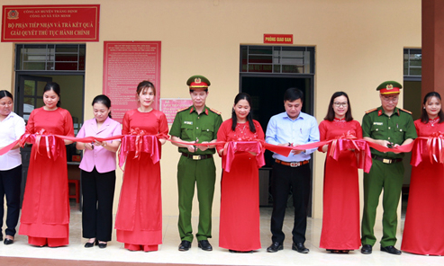 sở Công an xã và phát động phong trào “Toàn dân bảo vệ an ninh Tổ quốc” tại xã Tân Minh, huyện Tràng Định