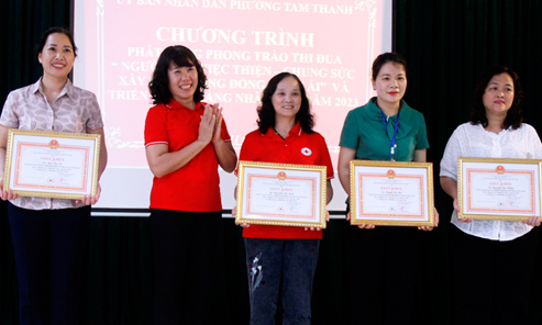 Tam Thanh phát động phong trào thi đua “Người tốt, việc thiện – Chung sức xây dựng cộng đồng nhân ái” giai