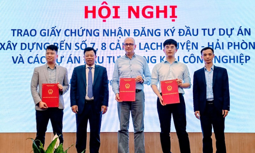 Hải Phòng thêm 3 dự án đầu tư nước ngoài với tổng vốn gần 91 triệu USD