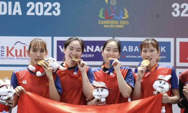 Bóng rổ nữ Việt Nam lần đầu giành huy chương Vàng SEA Games