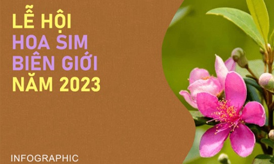 “Hoa sim biên giới” - hưởng ứng Năm Du lịch quốc gia 2023