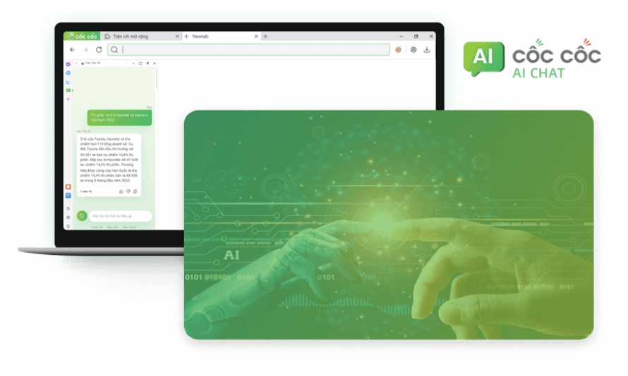 Cốc Cốc ra mắt AI Chat và AI Search tối ưu hóa cho người Việt