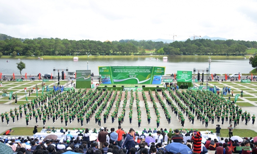 khai mạc hè, ngày Olympic trẻ em và phát động toàn dân tập luyện môn bơi phòng, chống đuối nước năm 2023