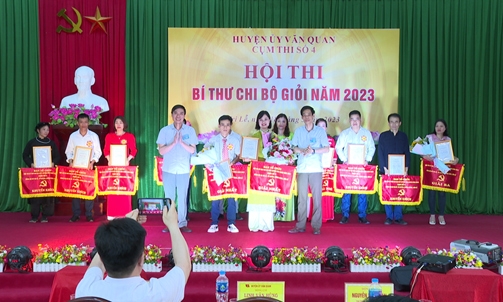 Văn Quan: 12 thí sinh tham gia Hội thi Bí thư chi bộ giỏi Cụm số 4