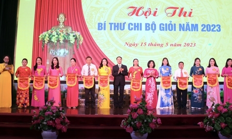 Thành phố Lạng Sơn: 12 thí sinh tham gia hội thi Bí thư chi bộ giỏi cụm số 2