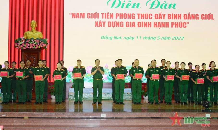 “Nam giới tiên phong thúc đẩy bình đẳng giới, xây dựng hạnh phúc gia đình”