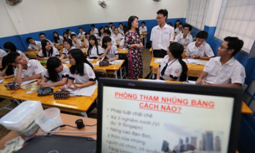 Nội dung 'phòng chống tham nhũng' được đưa vào chương trình giảng dạy đại học