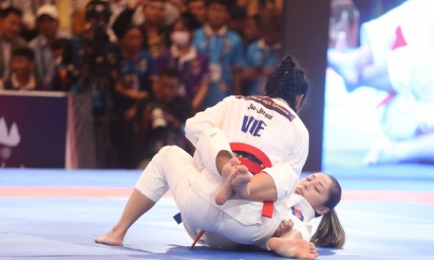 SEA Games 32: Jujitsu Việt Nam giành được 3 huy chương