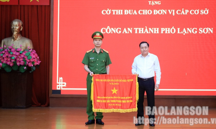 Sơ kết công tác công an 6 tháng đầu năm