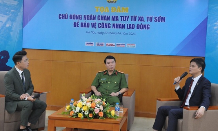 Chủ động ngăn chặn ma túy, bảo vệ công nhân lao động