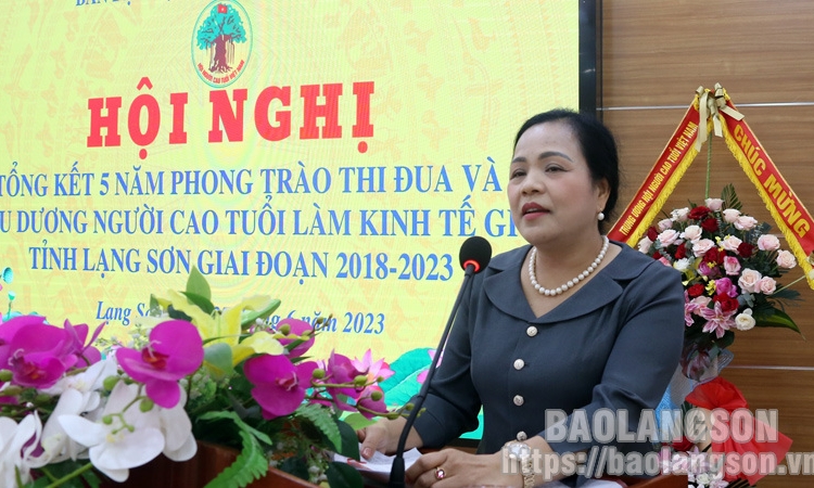 Tổng kết 5 năm phong trào thi đua và biểu dương người cao tuổi làm kinh tế giỏi giai đoạn 2018 – 2023