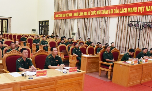 Sơ kết công tác Biên phòng 6 tháng đầu năm