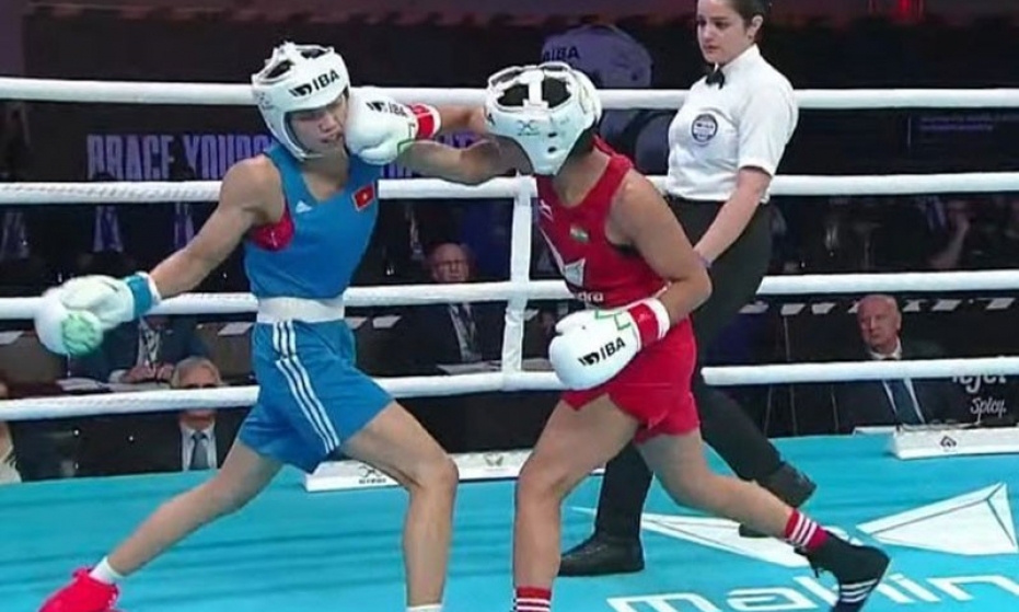 Khen thưởng nữ võ sĩ đầu tiên của Việt Nam giành ngôi Á quân Giải vô địch Boxing thế giới