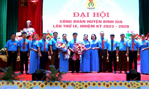 Đại hội Công đoàn huyện Bình Gia nhiệm kỳ 2023 – 2028