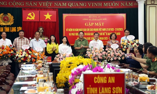 Gặp mặt các cơ quan báo chí nhân dịp kỷ niệm 98 năm Ngày Báo chí cách mạng Việt Nam