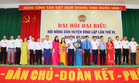 Đại hội Hội Nông dân huyện Đình Lập nhiệm kỳ 2023 – 2028