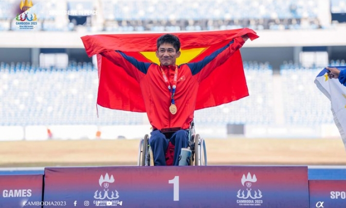 Bảng tổng sắp huy chương ASEAN Para Games 12: Đoàn Việt Nam đã 'sở hữu' 37 HCV