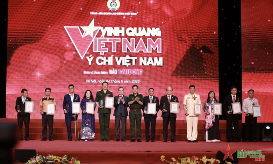 16 tập thể, cá nhân được tôn vinh tại Chương trình Vinh quang Việt Nam 2023​