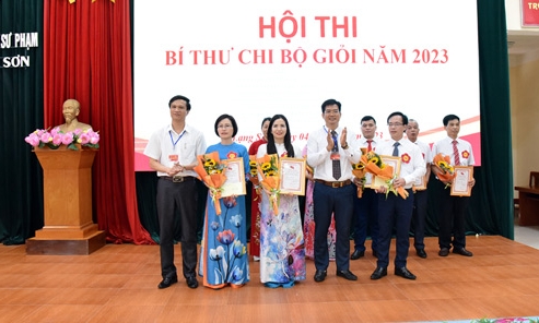 Đảng ủy khối các cơ quan tỉnh: Cụm thi số 1 tổ chức thành công Hội thi Bí thư chi bộ giỏi