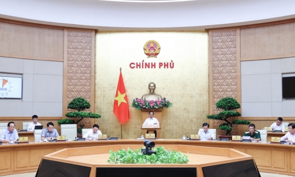 Thủ tướng Phạm Minh Chính chủ trì phiên họp Chính phủ chuyên đề pháp luật tháng 7/2023