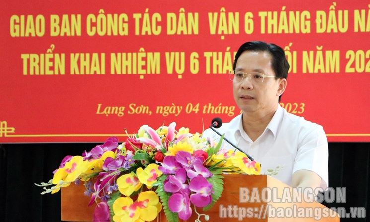 Tiếp tục nâng cao chất lượng, hiệu quả công tác dân vận