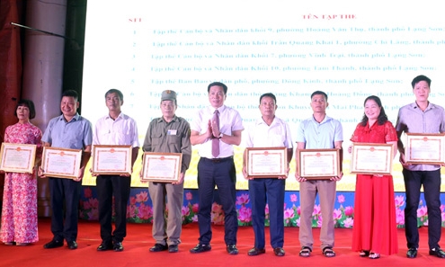 Thành phố Lạng Sơn tổ chức ngày hội toàn dân bảo vệ an ninh Tổ quốc