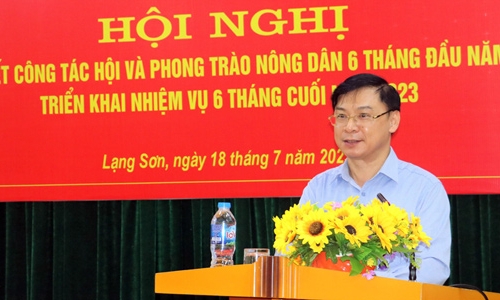 Sơ kết công tác hội nông dân 6 tháng đầu năm