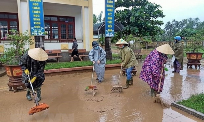 Xử lý nước và môi trường ứng phó với mưa lũ