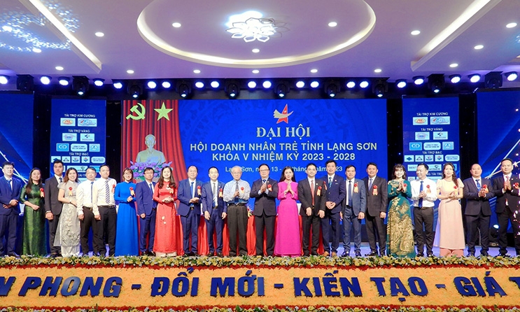 Đại hội Hội Doanh nhân trẻ tỉnh Lạng Sơn nhiệm kỳ 2023 - 2028