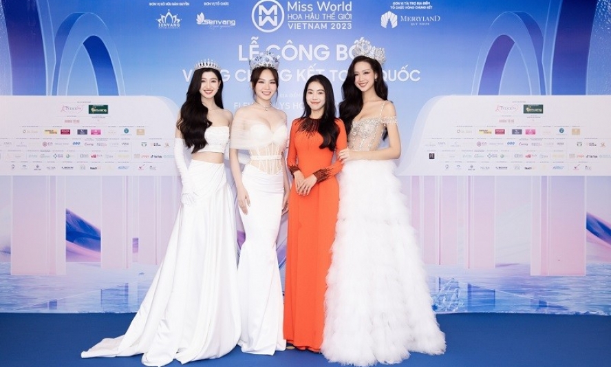 40 thí sinh lọt chung kết toàn quốc Miss World Việt Nam 2023