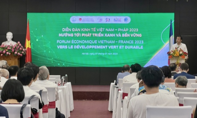 Diễn đàn kinh tế Việt Nam-Pháp 2023: Hướng tới phát triển xanh và bền vững