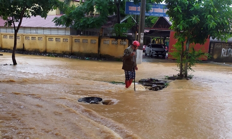 Thành phố Lạng Sơn: Nỗi lo ngập úng mùa mưa bão