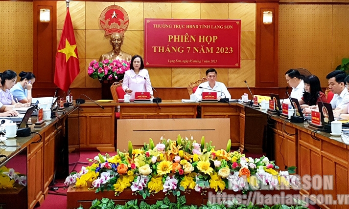 Thường trực HĐND tỉnh họp phiên thường kỳ tháng 7